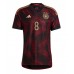 Niemcy Leon Goretzka #8 Koszulka Wyjazdowych MŚ 2022 Krótki Rękaw